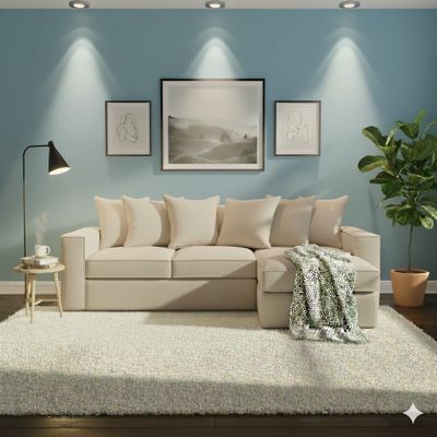 Imagen 2 del producto  Intercambiable 5 Cuerpos Baco Beige  Resorte Pocket 