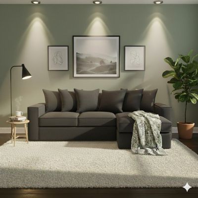 Imagen 2 del producto Sofá Intercambiable Baco 5 Cuerpos Gris Marengo