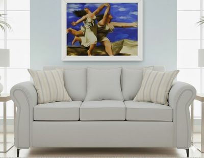 Imagen 2 del producto Living Singapur 311 gris sofa 3 cuerpos + 2 poltronas resortes