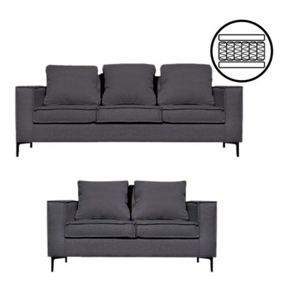 Imagen 2 del producto Living 32 urbano marengo con resortes pocket