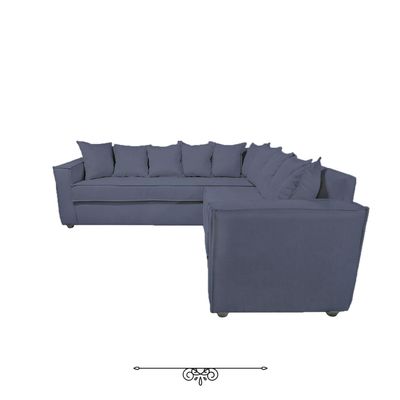 Imagen 2 del producto Seccional 6 Cuerpos Baco Gris Azul