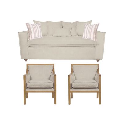 Living Bertolucci  311 beige  resorte pocket
