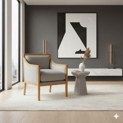 Sitial George Gris Claro