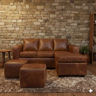 Imagen 2 del producto Living 311 Old West Cafe seccional intercambiable + Ottoman