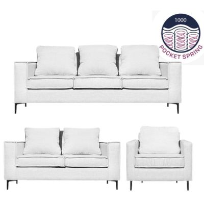 Imagen 2 del producto LIving Urbano 3-2-1 Blanco resorte pocket