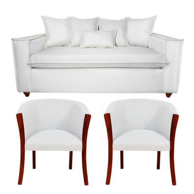 Imagen 2 del producto Living 31 amadeo + 2 Sitiales crudo               