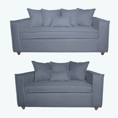 Imagen 1 del producto Juego de living 3-2 Baco Gris Marengo          