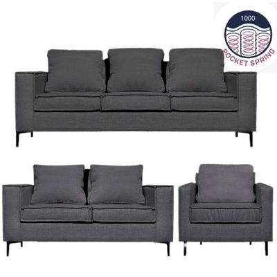 Imagen 2 del producto Living Urbano 3-2-1 Marengo resorte pocket