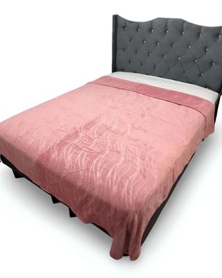 Imagen 2 del producto Mantas Frazada de Plush con Chiporro rosado