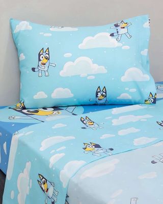 Imagen 2 del producto Sabanas infantil Bluey plaza y media Mashini