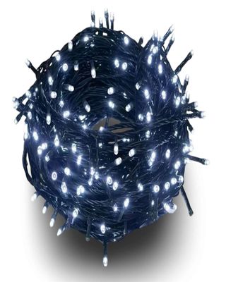 Imagen 1 del producto 200 Luces Led Blancas Guirnalda NAVIDAD Lineales
