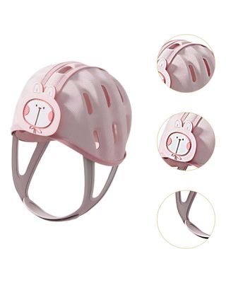 Imagen 2 del producto Casco de seguridad protector para bebés rosa