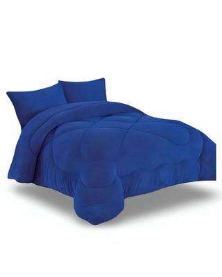 Imagen 2 del producto COBERTOR ELEGANTE DE INVIERNO UNICOLOR PLUSH CON CHIPORRO PLAZA Y MEDIA S58