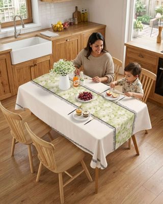 Imagen 2 del producto Mantel Antimanchas Grueso Rectangular 140x220 cm 08