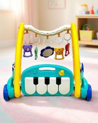 Imagen 2 del producto Andador ajustable con gimnasio musical para bebes m2