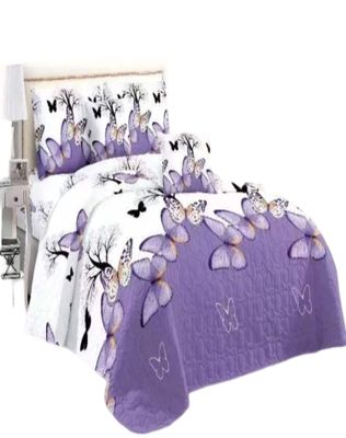 Cubrecama Quilt Diseño 2 Plazas - Primavera Verano B4