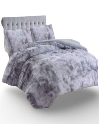 PLUMON CHIPORRO PELUDO 2 PLAZAS MORADO