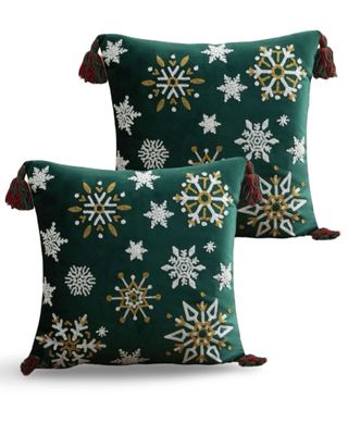 Imagen 1 del producto SET DE 2 FUNDAS DE COJIN PARA NAVIDAD A1