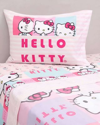 Imagen 2 del producto Sabanas infantil Hello Kitty plaza y media Mashini