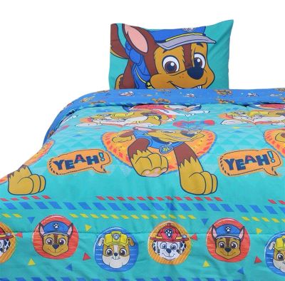 Cubrecama Nordico niña nilño Paw Patrol turquesa