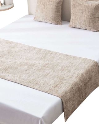 Imagen 2 del producto PIECERA CON 2 FUNDAS MODELO CHENILLE BEIGE
