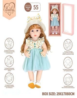 Imagen 2 del producto MUÑECA REALISTA CON EFECTO GRAVEDAD 7n5