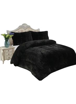 CUBRECAMA PELUDO DE INVIERNO 1 PLAZA Y MEDIA *10