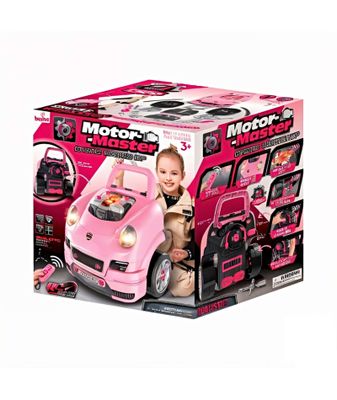 Imagen 2 del producto Auto Para Reparar Con Luces Sonidos Y Accesorios Rosa
