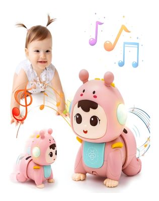 Imagen 2 del producto Juguete Didáctico Bebé Gateador Rosa Huanger 28n6