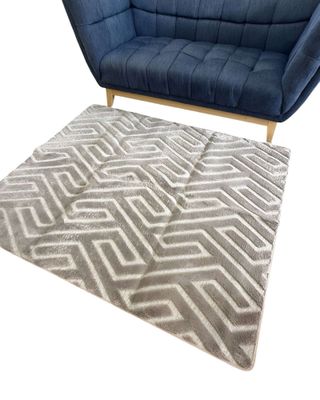 Imagen 2 del producto ALFOMBRA LIVING DISEÑO ELEGANTE 160X200CM BEIGE OSCURO