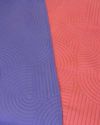 Imagen 2 del producto Cubrecama Quilt Hotpress Liso Bicolor King Doral D07