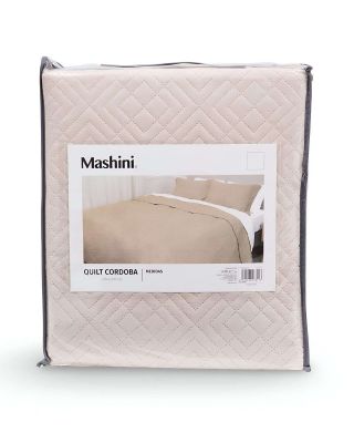 Quilt MAS 2 ALMOHADAS DE REGALO 2 plazas Mashini Q-06