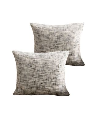 Imagen 2 del producto JUEGO DE 2 FUNDAS DE COJINES CHENILLE GRIS