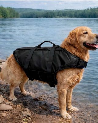 Imagen 2 del producto CHALECO SALVAVIDAS PARA MASCOTAS TALLA M 68x52 cm S04