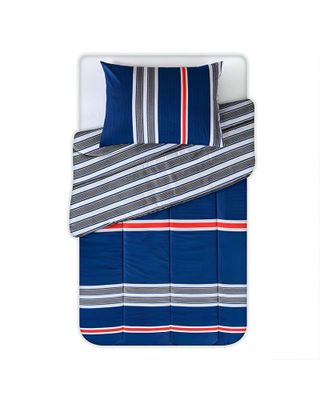 Edredón Plumón Estampado 1.5 Plazas American Family A04