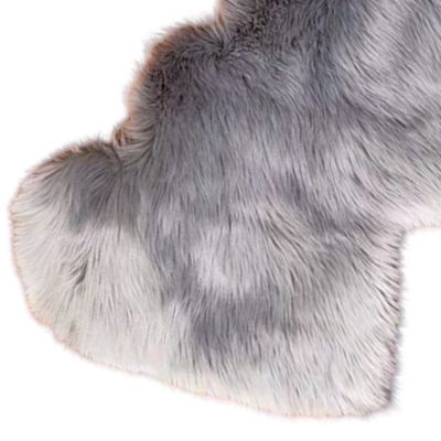 Imagen 2 del producto Alfombra Corazón Pelo Largo - Diseño Romántico C1