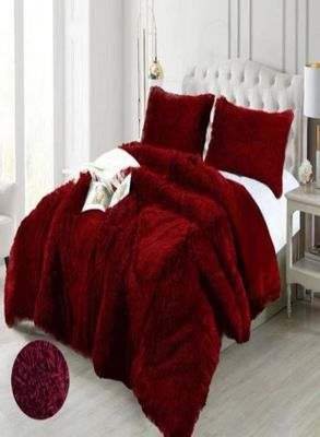 CUBRECAMA PELUDO DE INVIERNO 1 PLAZA Y MEDIA *18