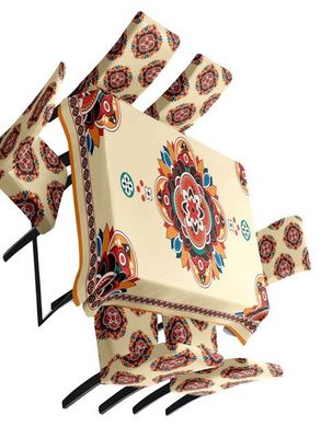 Imagen 2 del producto MANTEL MÁS 6 FUNDAS PARA SILLAS L03