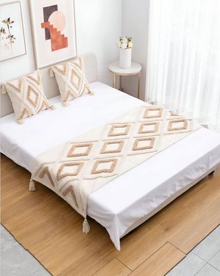 PIECERA DE CAMA DECORATIVA MODELO BOHO F05