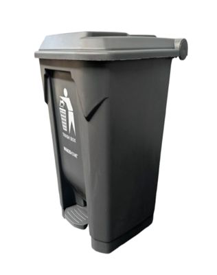 Imagen 1 del producto Basurero Contenedor con Tapa y Pedal 50L Exterior C1
