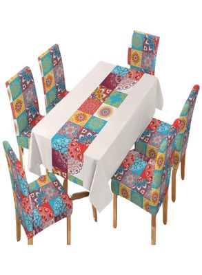 Imagen 1 del producto MANTEL MÁS 6 FUNDAS PARA SILLAS L21