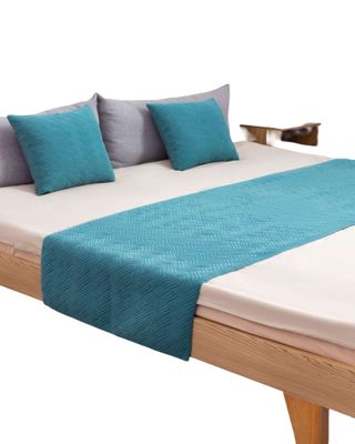 PIECERA SIN FUNDAS 2 PLAZAS ELEGANTE TUEQUESA