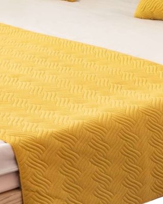 Imagen 2 del producto PIECERA SIN FUNDAS 2 PLAZAS ELEGANTE AMARILLO