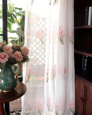 Imagen 2 del producto Pack de Visillo transparente con textura 140x230cmv12