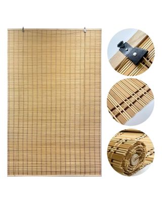 CORTINA PERCIANA BAMBU 180X180 ESTERILLA ENROLLABLE