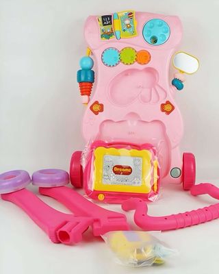 Imagen 2 del producto ANDADOR CORREPASILLO MUSICAL INFANTIL EDUCATIVO PARA BEBÉS ROSA