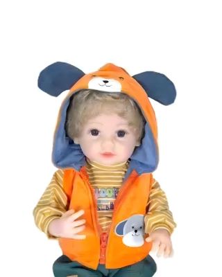 Imagen 2 del producto Muñeco infantil bebé realista silicona Danut 