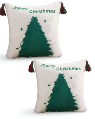 Imagen 1 del producto SET DE 2 FUNDAS DE COJIN PARA NAVIDAD A8