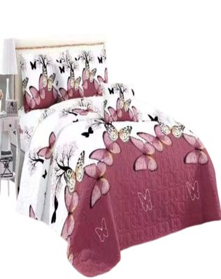 Cubrecama Quilt Diseño 2 Plazas - Primavera Verano C12