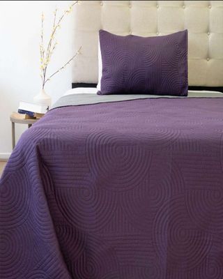 Imagen 1 del producto Quilt Bicolor MAS 1 ALMOHADA DE REGALO plaza y media Doral D04